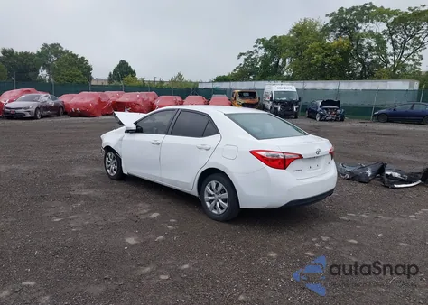 2014 Toyota Corolla Le из США, поврежденный, VIN 2T1BURHE9EC194767